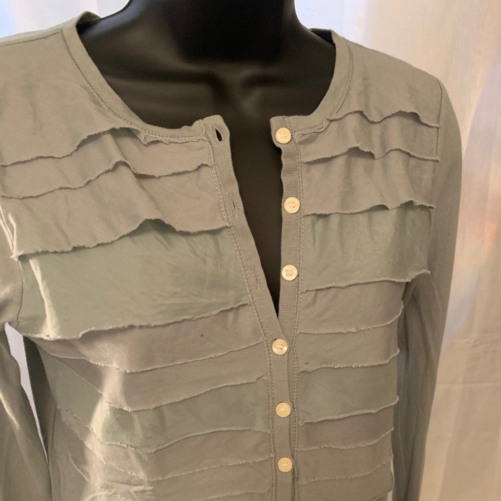 Loft Silk & Cotton Long Sleeve Henley